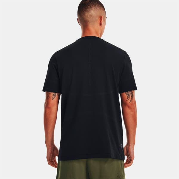 Under Armour Rush Legacy T-shirt Med Korta ärmar Svart L Man