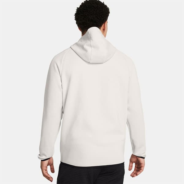 Under Armour Unstoppable Fleece Eu Sweatshirt Med Lynlås Hvid 3XL / Regular Mand