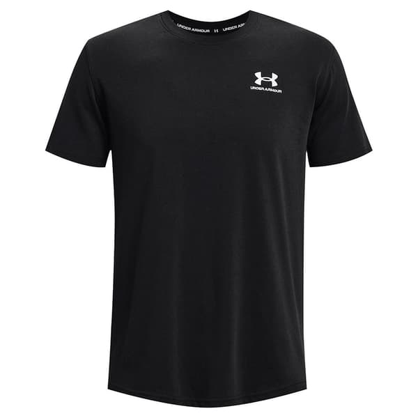 Under Armour Logo Embroidered Heavyweight T-shirt Med Korta ärmar Svart 3XL Man