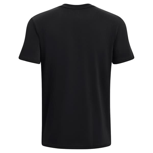 Under Armour Logo Embroidered Heavyweight T-shirt Med Korta ärmar Svart 3XL Man