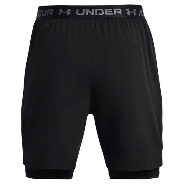 Under Armour Vanish Woven 2-in-1 Shortsit Musta 2XL Mies