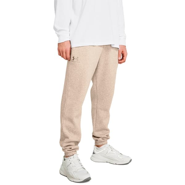 Under Armour Essential Fleece Joggers Beige XL / Regular Man