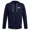 Miniatyrbild 3 av 4: Under Armour Rival Terry Lc Sweatshirt Med Dragkedja Blå L Man
