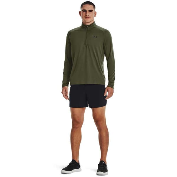 Under Armour Tech™ 2.0 Halv Dragkedja Långärmad T-shirt Grönt 2XL / Regular Man