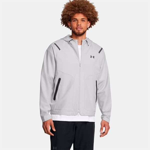 Under Armour Unstoppable Left Chest Jakke Grå 3XL / Regular Mand