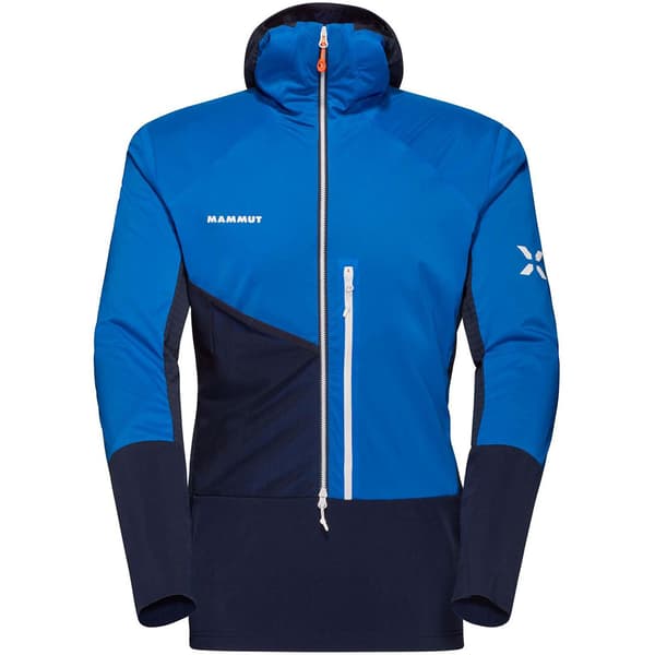 Mammut Eiger Speed Ml Hybrid Halv Lynlås Sweatshirt Blå M Mand