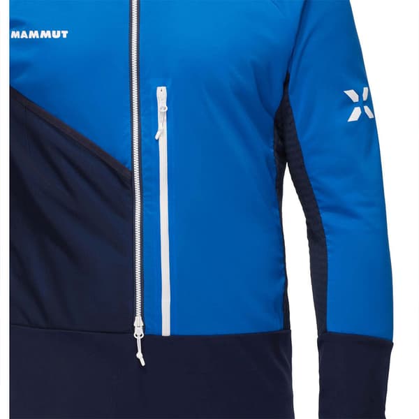 Mammut Eiger Speed Ml Hybrid Halv Lynlås Sweatshirt Blå M Mand