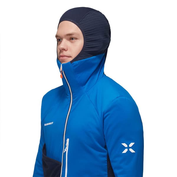 Mammut Eiger Speed Ml Hybrid Halv Lynlås Sweatshirt Blå M Mand