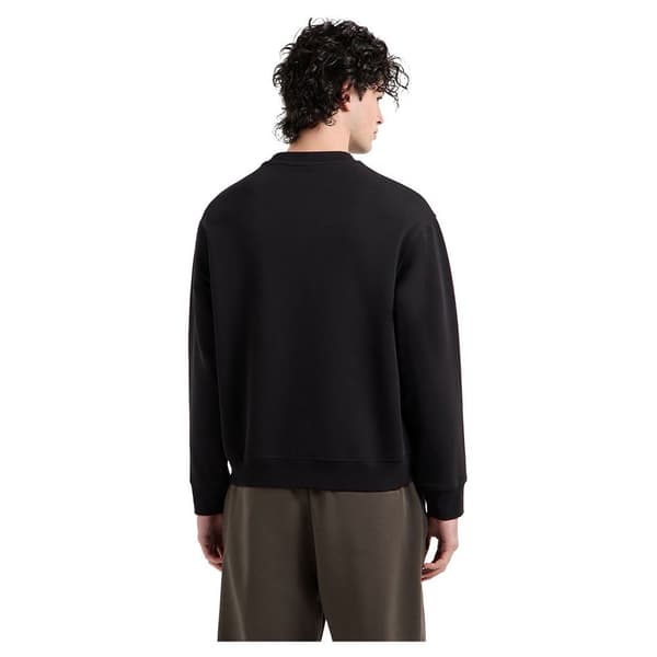 Armani Exchange 6dzmae-zjkbz Sweatshirt Sort L Mand