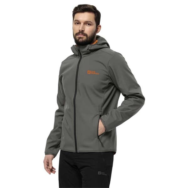 Jack Wolfskin Bornberg Huppari Harmaa L Mies