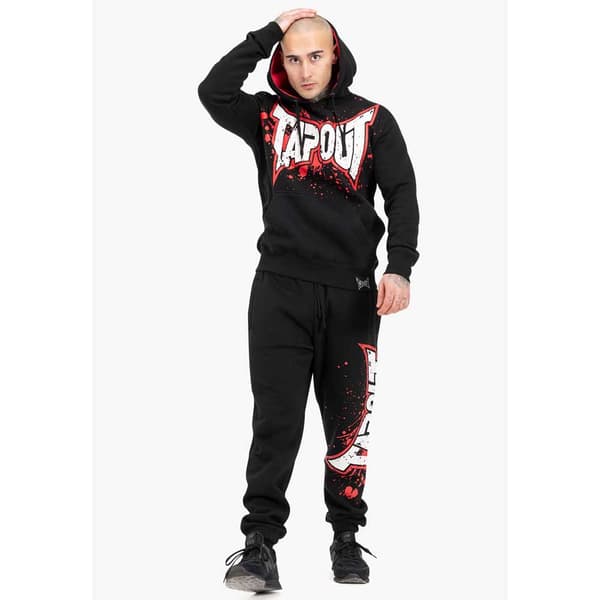 Tapout Splashing Hoodie Huvtröja  S Man