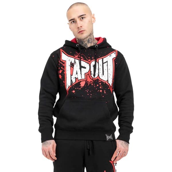 Tapout Splashing Hoodie Huvtröja  S Man