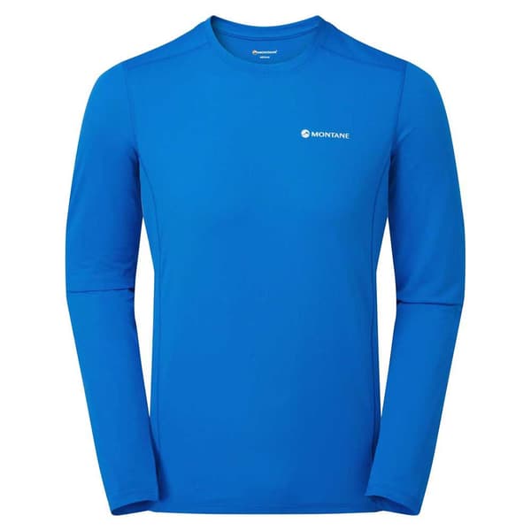 Montane Dart Lite Pitkähihainen T-paita Sininen XL Mies