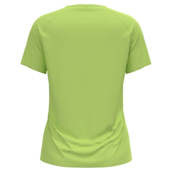 Odlo Crew Essential Print T-shirt Med Korte ærmer Grøn S Kvinde