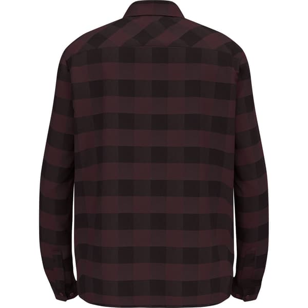 Odlo Essential T-shirt Med Lång ärm Brun,Svart S Kvinna