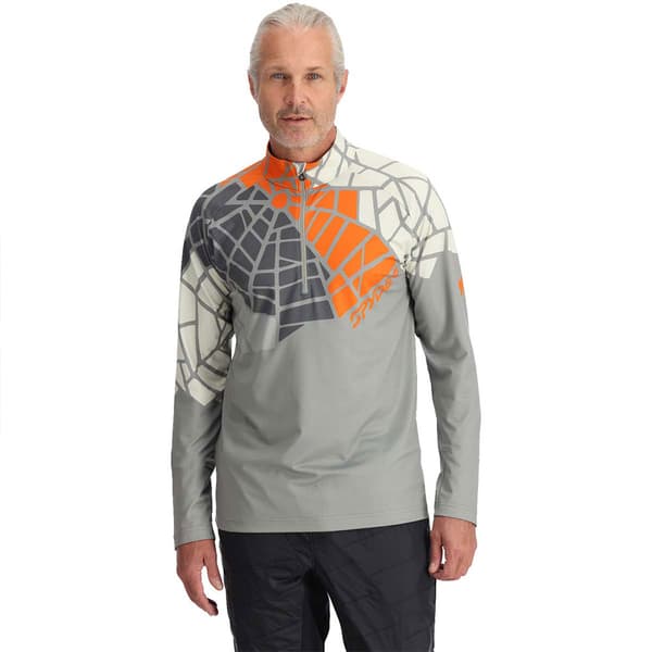 Spyder Legacy Halv Lynlås Sweatshirt Grå L Mand