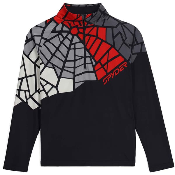 Spyder Legacy Collegepaita Puolivetoketjulla Musta XL Mies