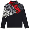 Miniatyrbillede 1 af 4: Spyder Legacy Halv Lynlås Sweatshirt Sort M Mand