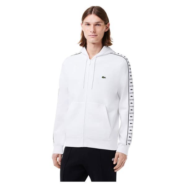 Lacoste Sh7457 Huppari Valkoinen 4 Mies