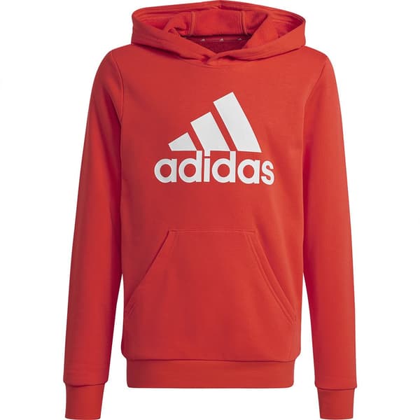 Adidas Big Logo Essentials Cotton Tröja Med Huva Orange 13-14 Years Pojke