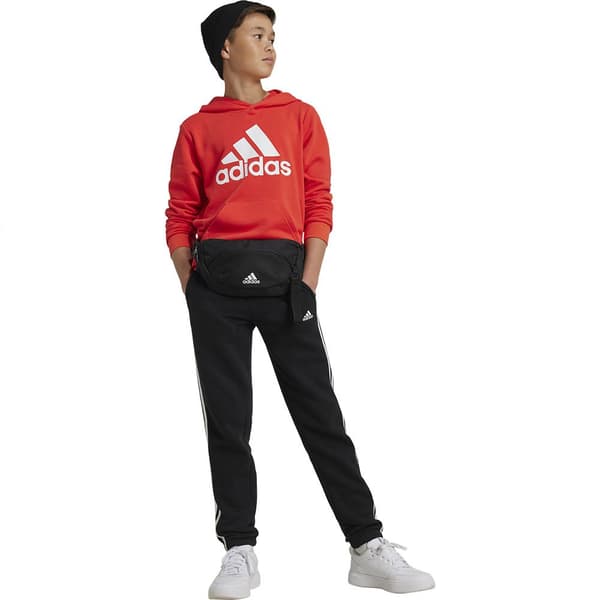 Adidas Big Logo Essentials Cotton Tröja Med Huva Orange 13-14 Years Pojke
