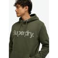 Miniatyrbild 5 av 6: Superdry Core Logo City Loose Huvtröja Grönt M Man