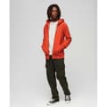 Miniatyrbild 5 av 5: Superdry Essential Logo Sweatshirt Med Dragkedja Orange S Man
