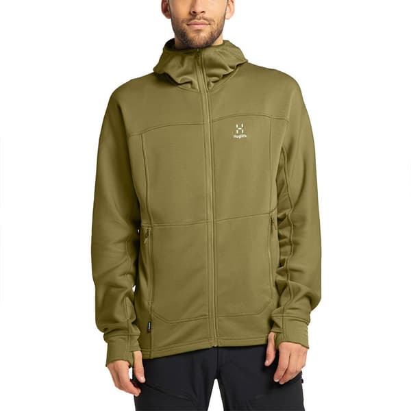 Haglofs Betula Sweatshirt Med Lynlås Grøn S Mand