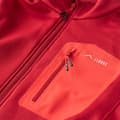 Miniatyrbillede 4 af 7: Elbrus Nomi Fleecetec Sweatshirt Med Lynlås Rød L Mand