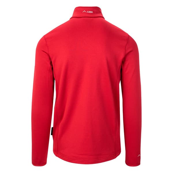 Elbrus Nomi Fleecetec Sweatshirt Med Lynlås Rød L Mand