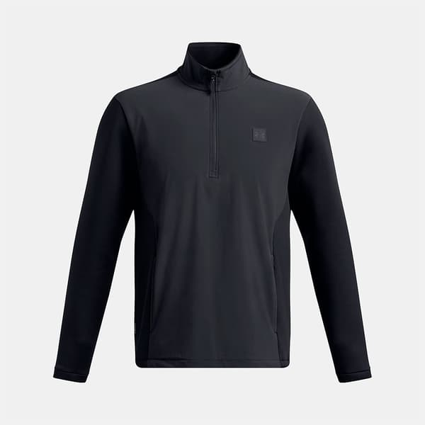 Under Armour Golf Drive Pro Storm Hybrid Halv Lynlås Sweatshirt Sort 2XL