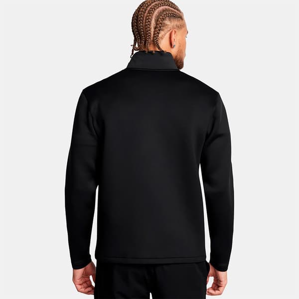 Under Armour Golf Drive Pro Storm Hybrid Halv Lynlås Sweatshirt Sort 2XL
