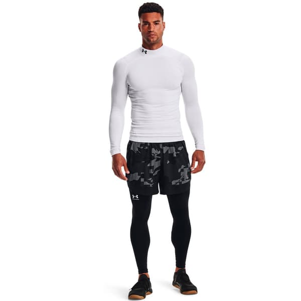 Under Armour Coldgear Armour Comp Mock Pitkähihainen T-paita Valkoinen 2XL / Regular Mies
