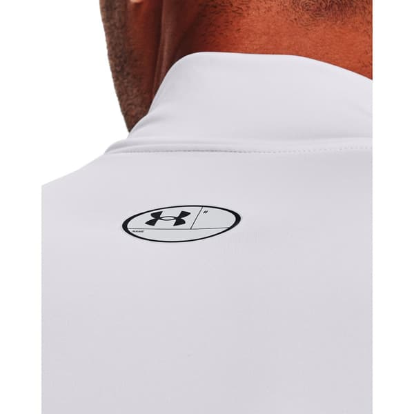 Under Armour Coldgear Armour Comp Mock Pitkähihainen T-paita Valkoinen 2XL / Regular Mies