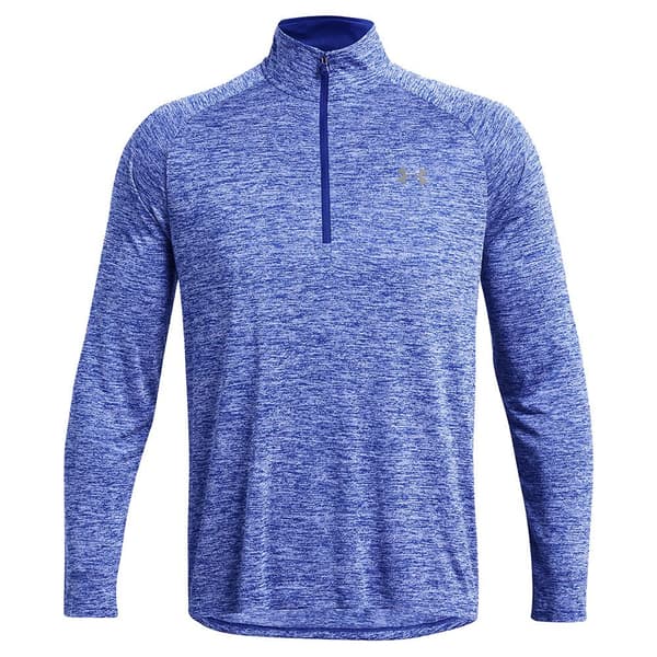 Under Armour Tech™ 2.0 Halv Dragkedja Långärmad T-shirt Blå M / Regular Man