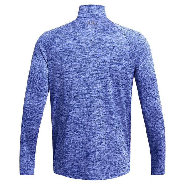 Under Armour Tech™ 2.0 Halv Dragkedja Långärmad T-shirt Blå M / Regular Man