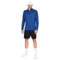 Miniatyrbild 6 av 6: Under Armour Tech™ 2.0 Halv Dragkedja Långärmad T-shirt Blå M / Regular Man