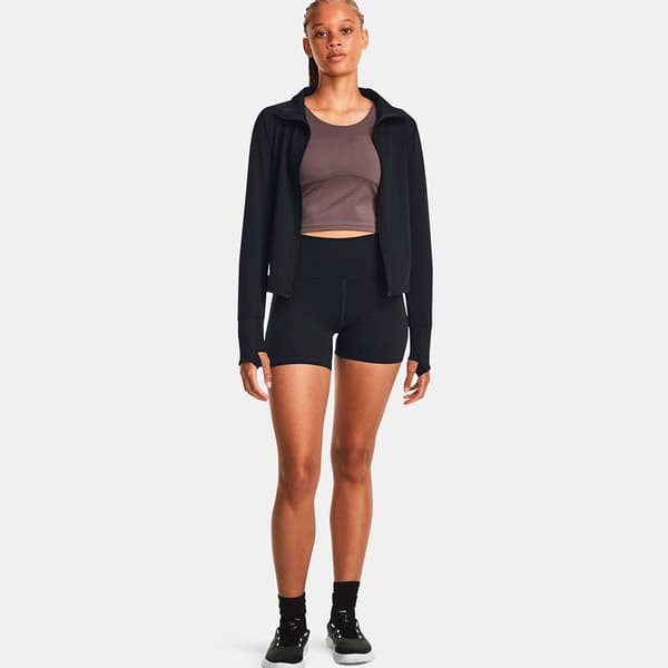 Under Armour Meridian Jacket Pitkähihainen T-paita Musta XS Nainen