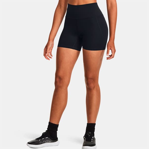 Under Armour Meridian Middy Shorts Svart S Kvinna