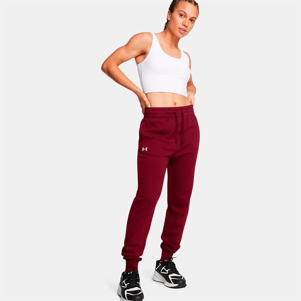 Under Armour Rival Fleece Joggers Röd L / Regular Kvinna