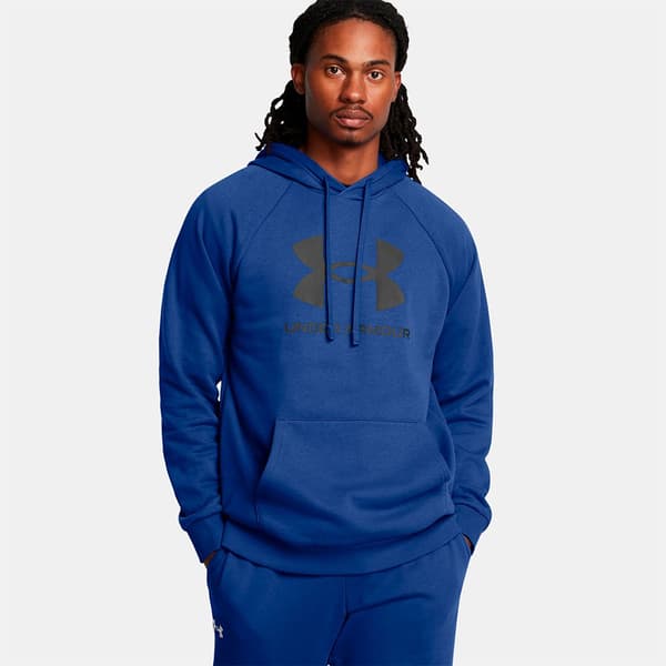 Under Armour Rival Fleece Logo Huppari Sininen L / Regular Mies
