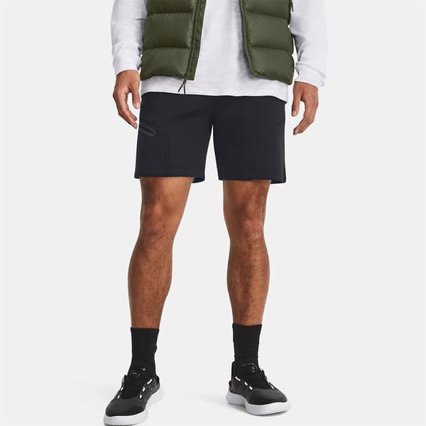 Under Armour Unstoppable Fleece Shortsit Musta M / Regular Mies
