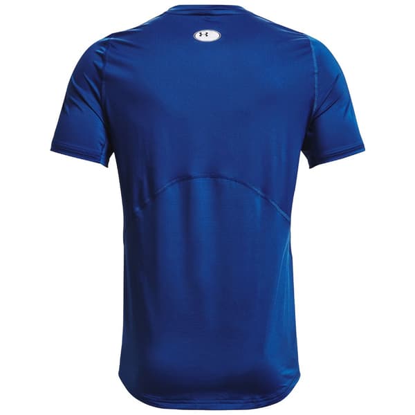 Under Armour Heatgear Armour Fitted T-shirt Med Korte ærmer Blå 2XL / Regular Mand