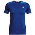 Miniatyrbillede 1 af 2: Under Armour Heatgear Armour Fitted T-shirt Med Korte ærmer Blå 2XL / Regular Mand