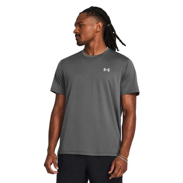 Under Armour Launch T-shirt Med Korta ärmar Grå 2XL / Regular Man