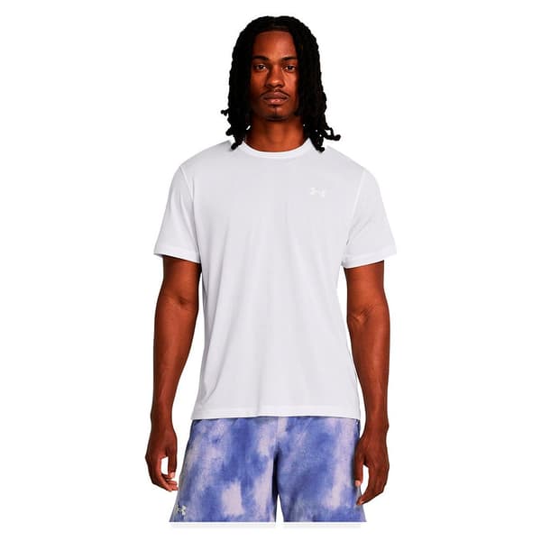 Under Armour Launch T-shirt Med Korta ärmar Vit 2XL / Regular Man