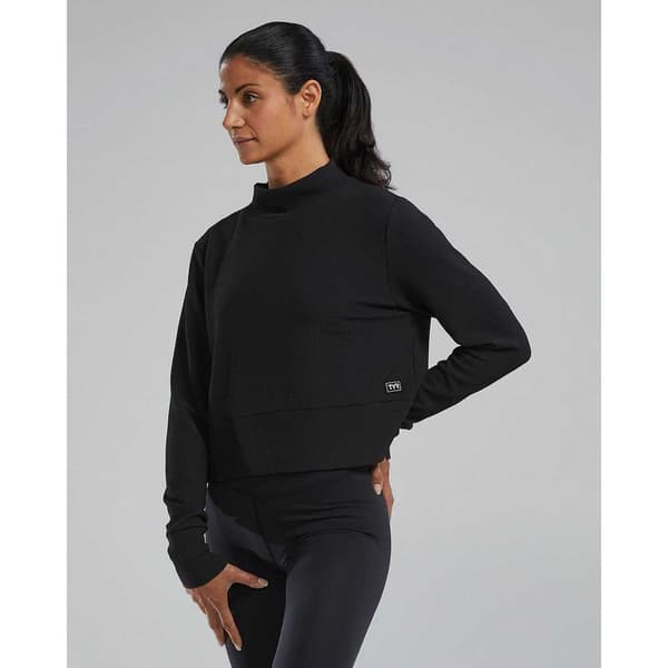 Tyr Waffle Cropped Sweatshirt  S Kvinde