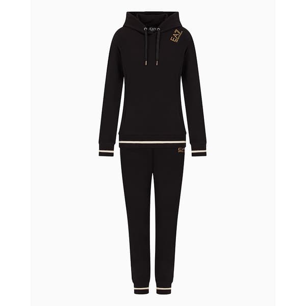 Ea7 Emporio Armani 8ntv56_tjtxz_0210 Träningsdräkt Svart XL Kvinna