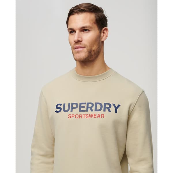 Superdry Sportswear Logo Loose Tröja Beige 3XL Man