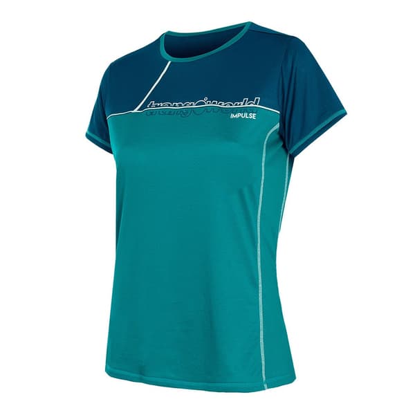 Trangoworld Sezee T-shirt Med Korte ærmer Blå S Kvinde